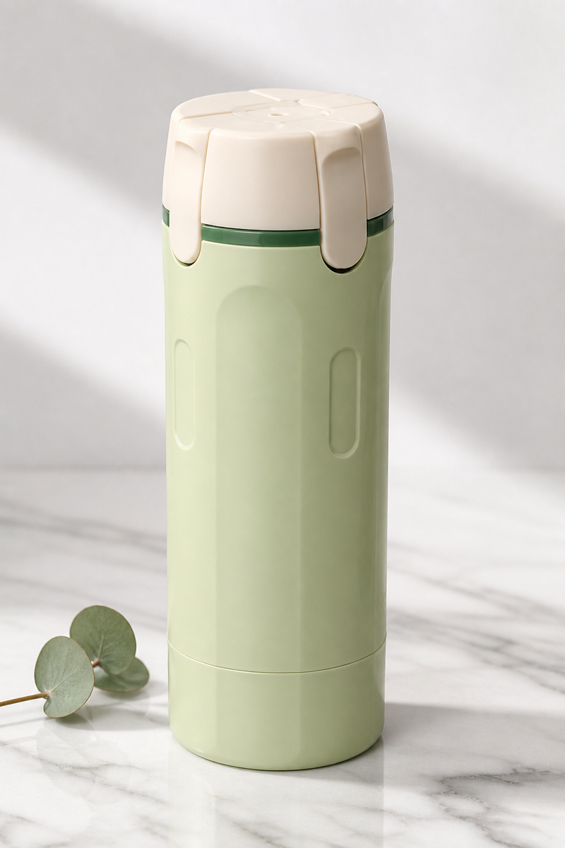 Freebursts 4-in-1 Travel Bottle Set features