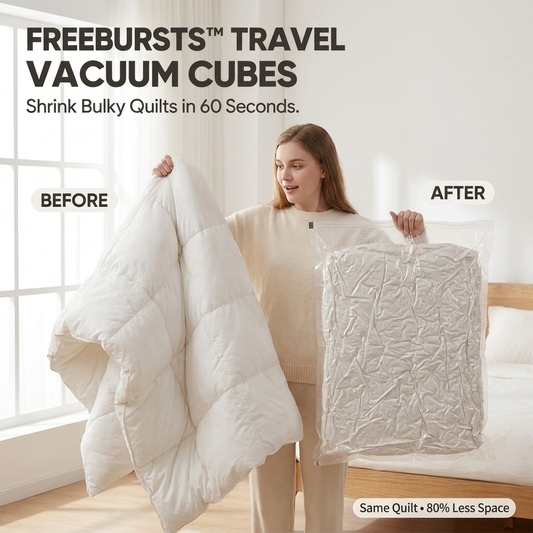 Freebursts™  Travel Vacuum Cubes