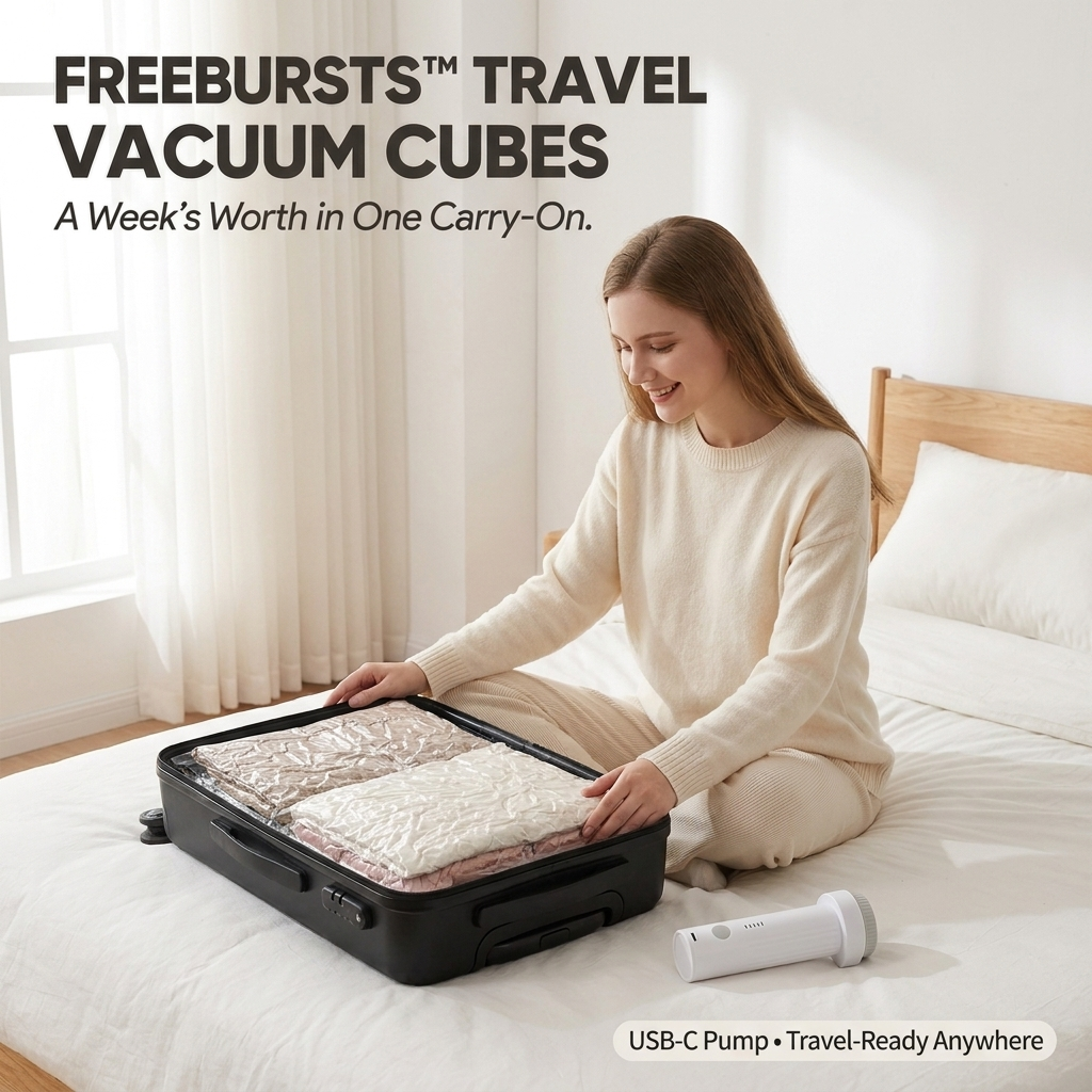Freebursts™  Travel Vacuum Cubes